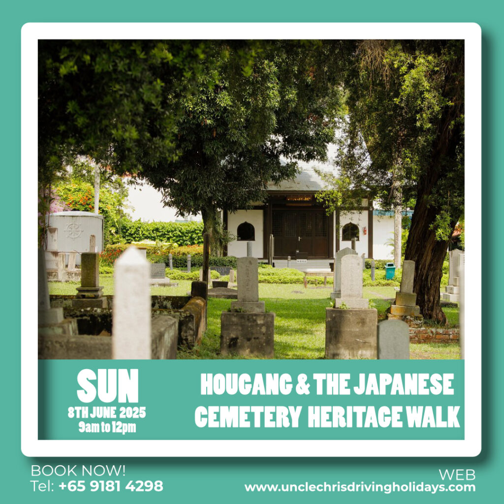 HOUGANG & THE JAPANESE CEMETERY HERITAGE WALK Sun, 8th June 2025 9am to 12pm