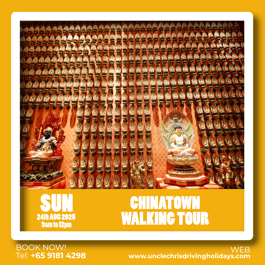 CHINATOWN WALKING TOUR Sun, 24th Aug 2025 9am to 12pm