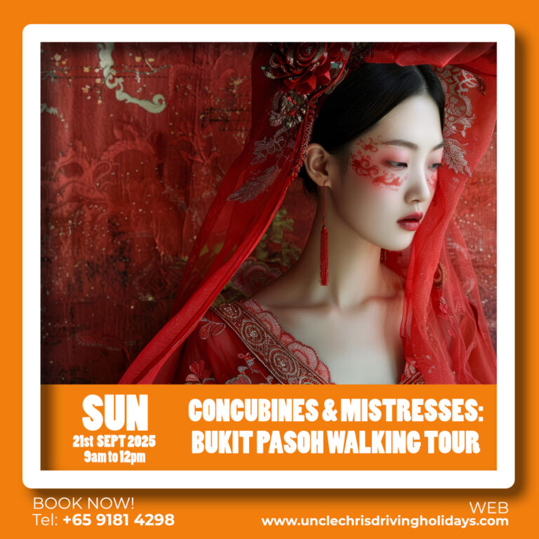 CONCUBINES & MISTRESSES: BUKIT PASOH WALKING TOUR Sun, 21st Sept 2025 9am to 12pm