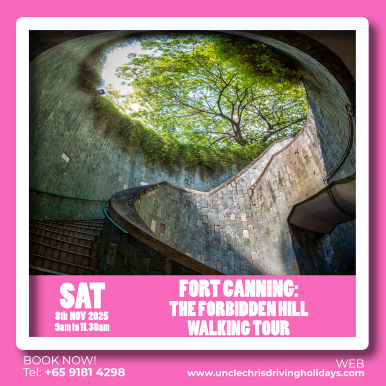 FORT CANNING: THE FORBIDDEN HILL WALKING TOUR Sat, 8th Nov 2025 9am to 11.30am