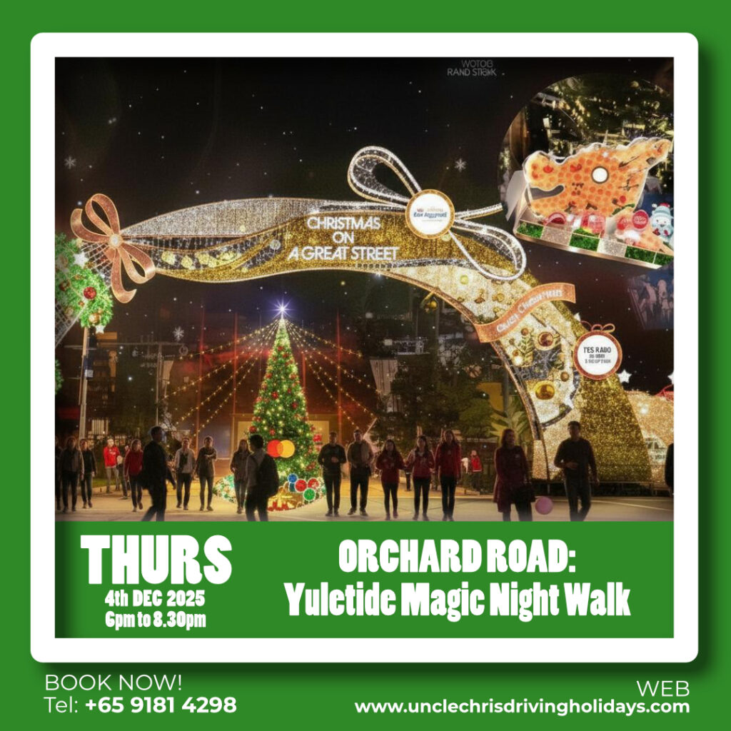 ORCHARD ROAD: YULETIDE MAGIC NIGHT WALK Thurs, 4th Dec 2025 6pm to 8.30pm