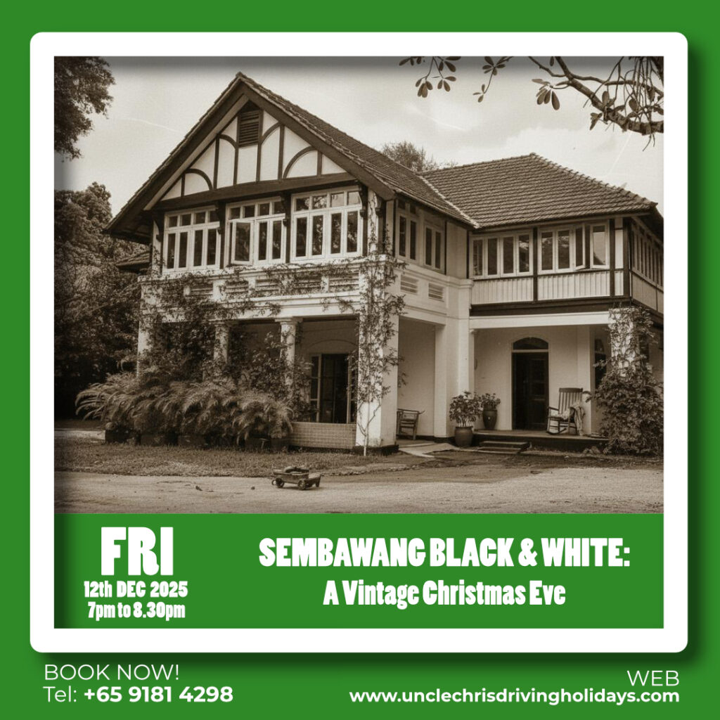 SEMBAWANG BLACK & WHITE: A VINTAGE CHRISTMAS EVE Fri, 12th Dec 2025 7pm to to 8.30pm