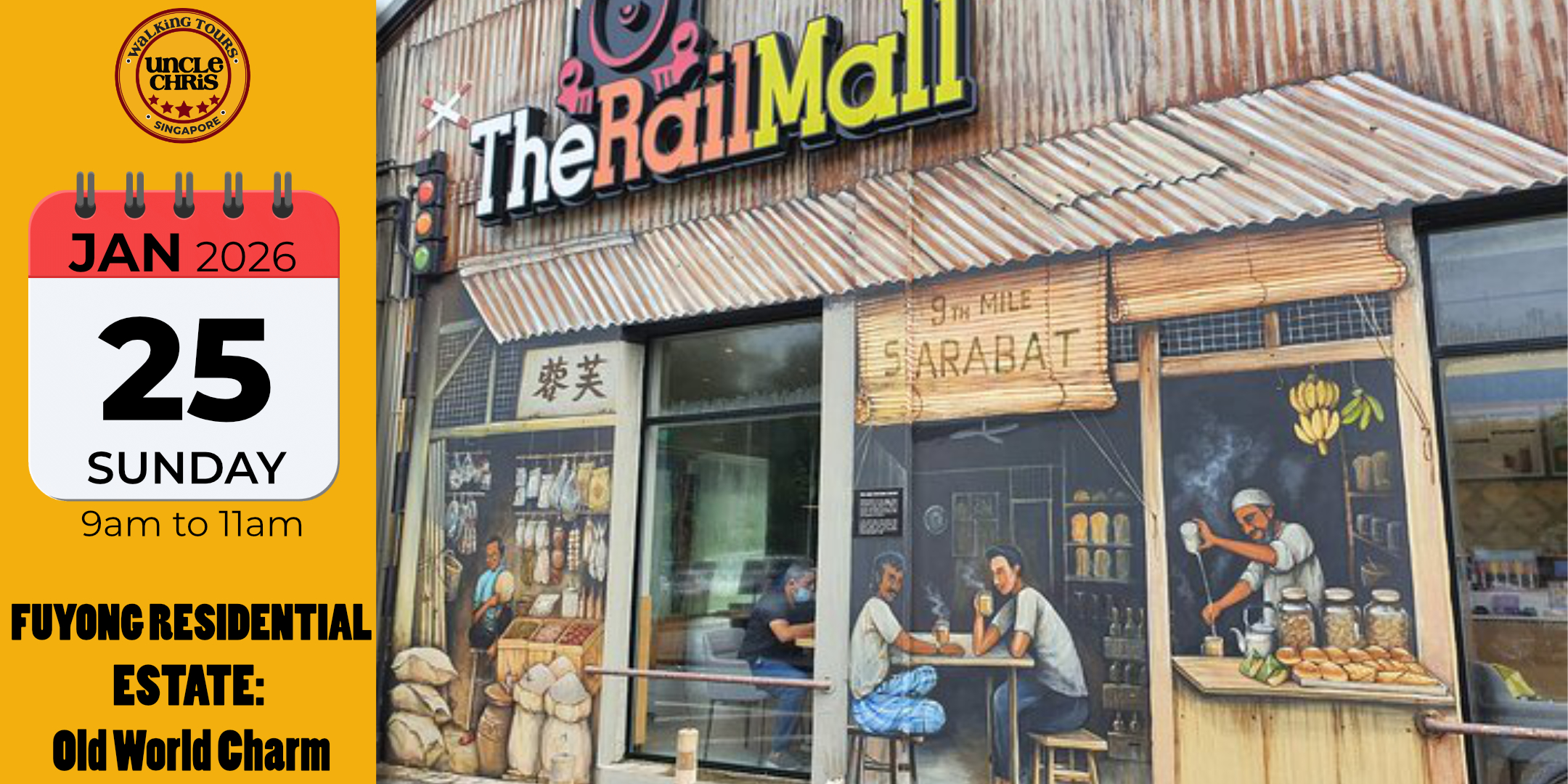 FUYONG RESIDENTIAL ESTATE: OLD–WORLD CHARM Sun, 25th Jan 2026 9am to 11am