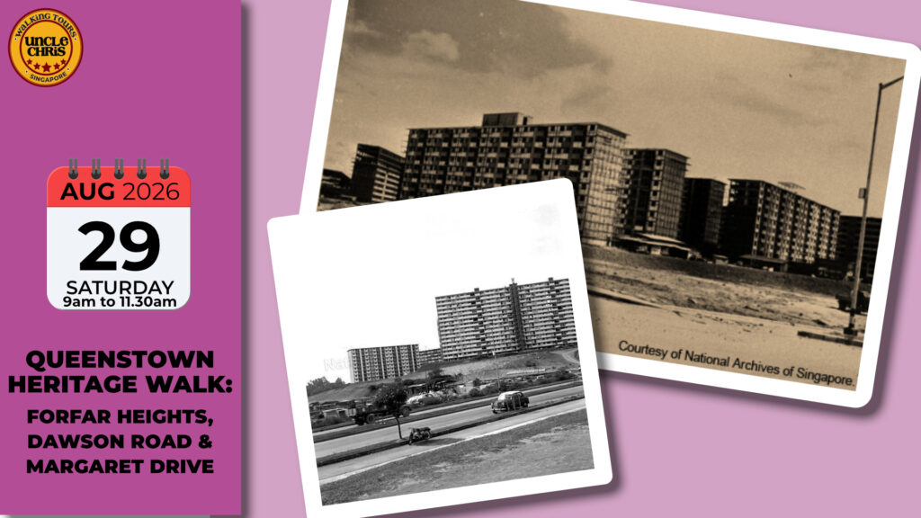 QUEENSTOWN HERITAGE WALK: FORFAR HEIGHTS, DAWSON ROAD & MARGARET DRIVE Sat, 29th Aug 2026 9am to 11.30pm
