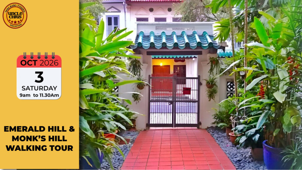 EMERALD HILL & MONK’S HILL WALKING TOUR Sat, 3 Oct 2026 9am to 11.30am