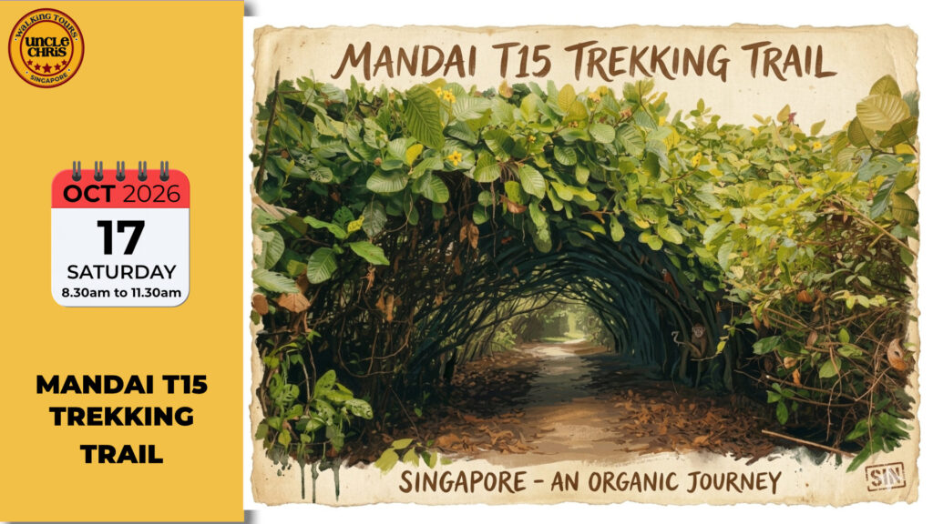 MANDAI T15 TREKKING TRAIL Sat, 17 Oct 2026 8.30am to 11.30am